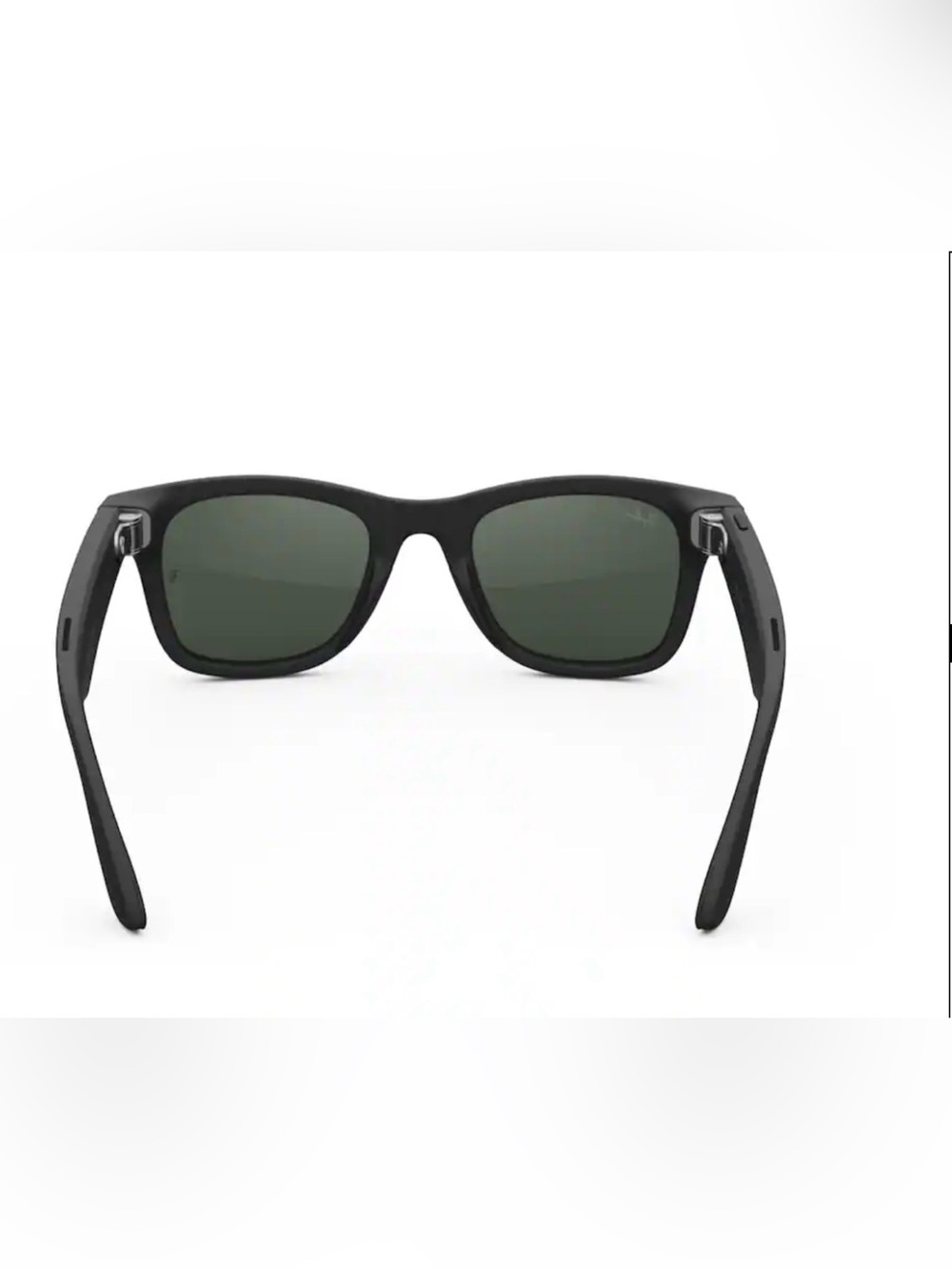 Ray-Ban Meta Matte Black Frame Sunglasses with Transitions to Green Lenses. NEW - Picture 2 of 9